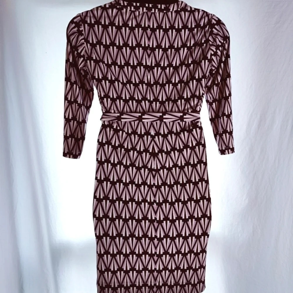 Beautiful DM Collection Geometric Shirt Dress EUC ❤️ - Picture 7 of 14